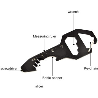 Keychain Bottle Opener Multi Tool