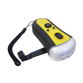 Vevradio med Ficklampa