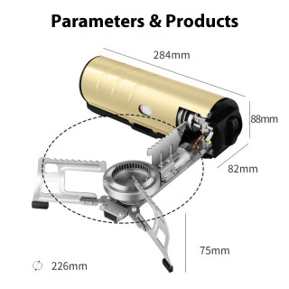 Foldable Gas Burner